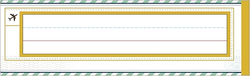 Carson Dellosa Let's Explore - Placas de identificación para estudiantes, decoración de aula de aventura, placas de identificación temáticas,