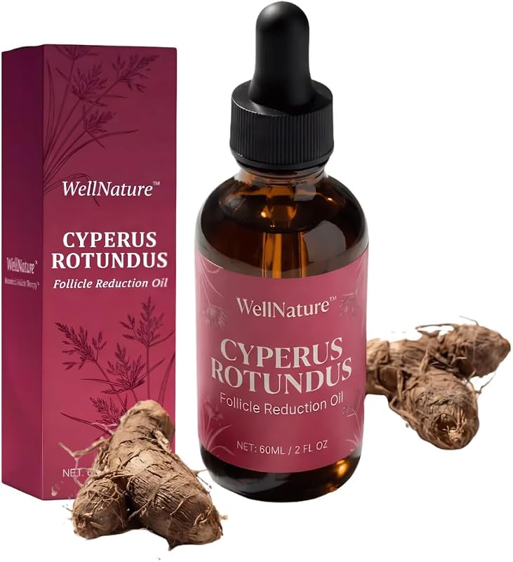 Sérum em óleo WellNature™ com Cyperus Rotundus para cuidados após remoção de pelos