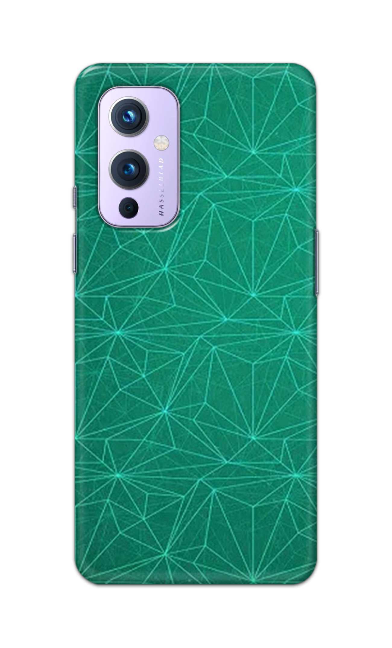 PRINTFIDAA Fern Colour Structure Pattern Printed Designer Hard Case for OnePlus 9 Back Cover -(d) RJD1002