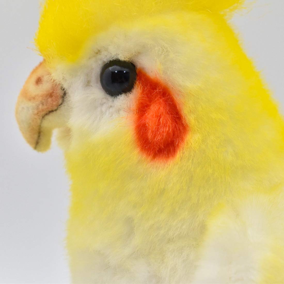 White Cockatiel Plush Soft Toy by Hansa. 23cm. 6457 by Hansa