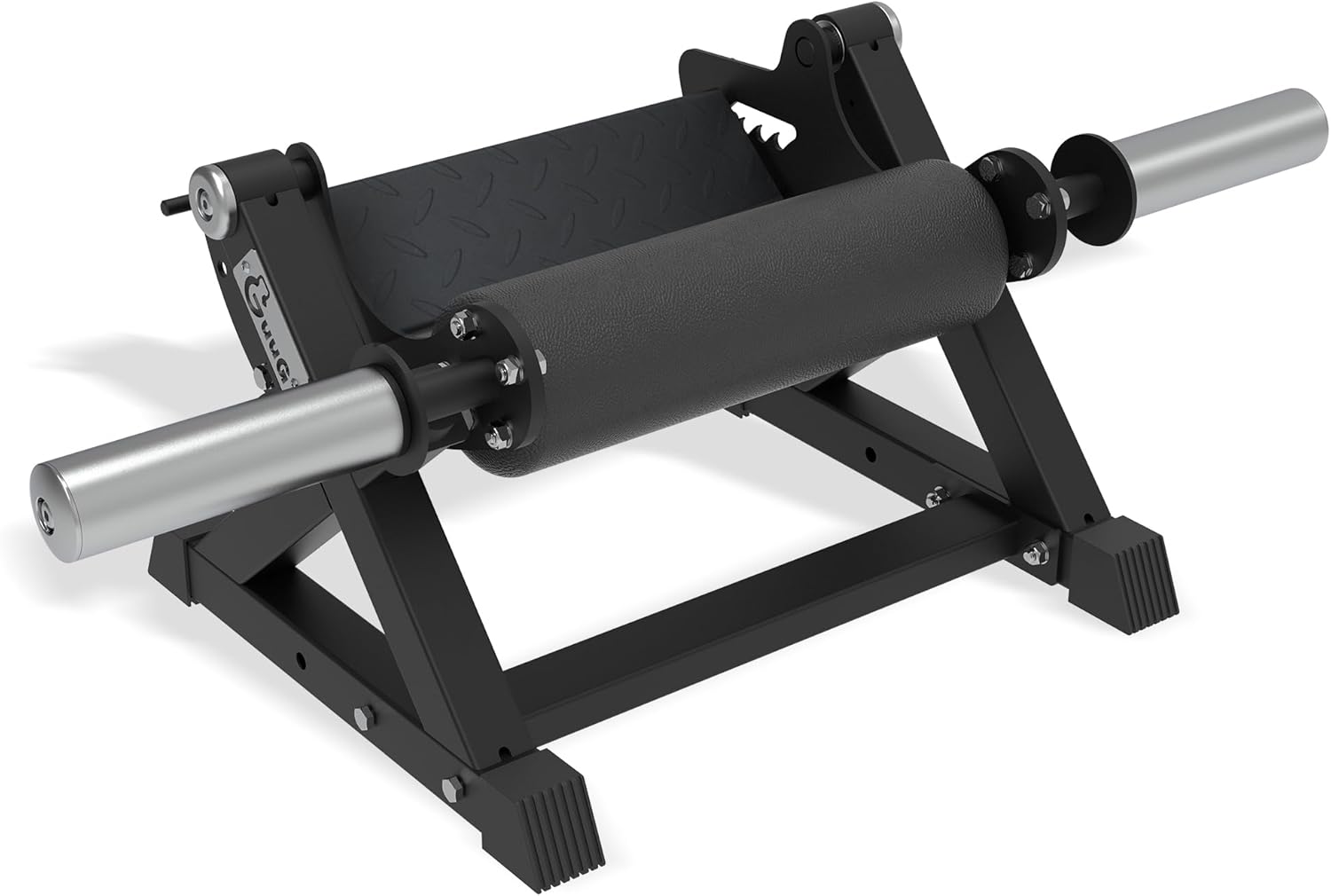 GuuG Tibialis Trainer Tib Bar: Tibia Dorsi Calf Machine Fits Olympic-Sized Change Plates Flexion Lower Body Leg Day Essential Tibia Isolation