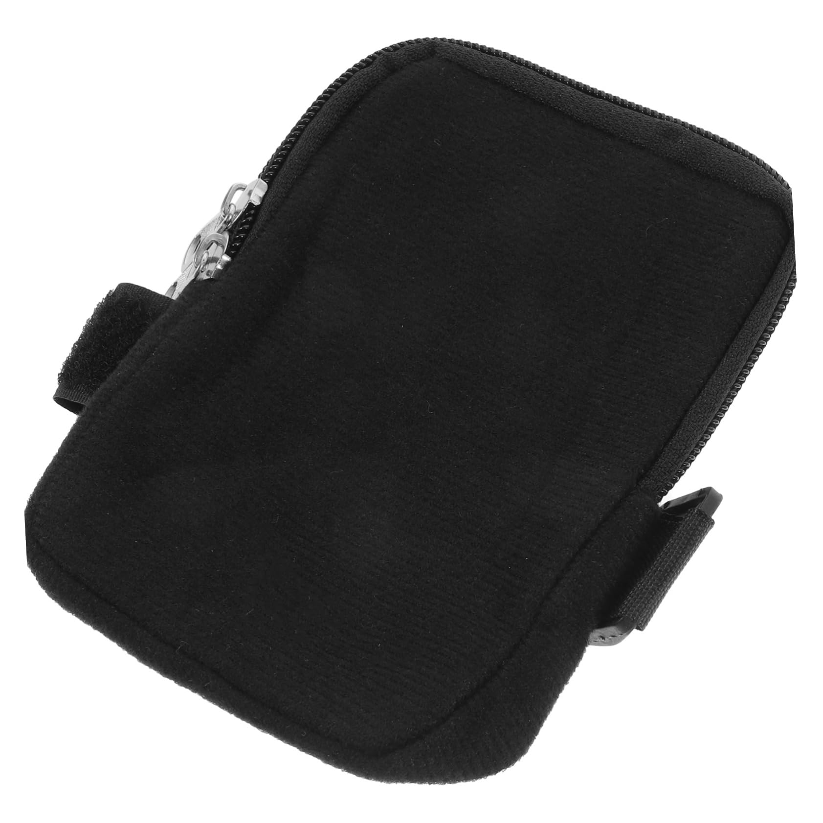TOYANDONA 5 Stück Cup-Tasche Wasser Im Freien Wandern Beutel Flasche Schlank Reisen Handhaben Kleine Taschentasche Tasche Mit Riemen Reißverschlusstasche Segeltuch Black