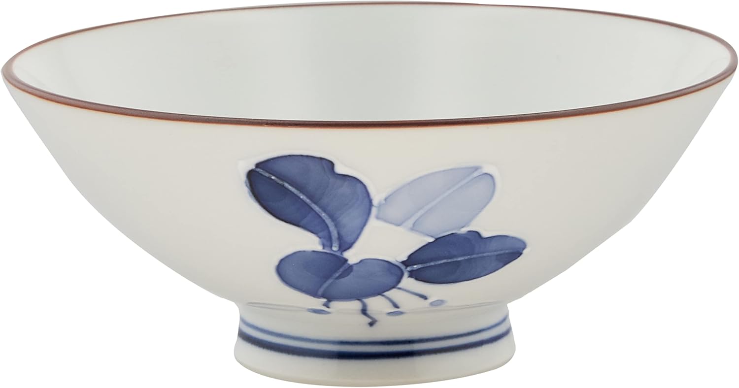Hasami Ware 99570 Rice Bowl, Small, Manryo Pattern