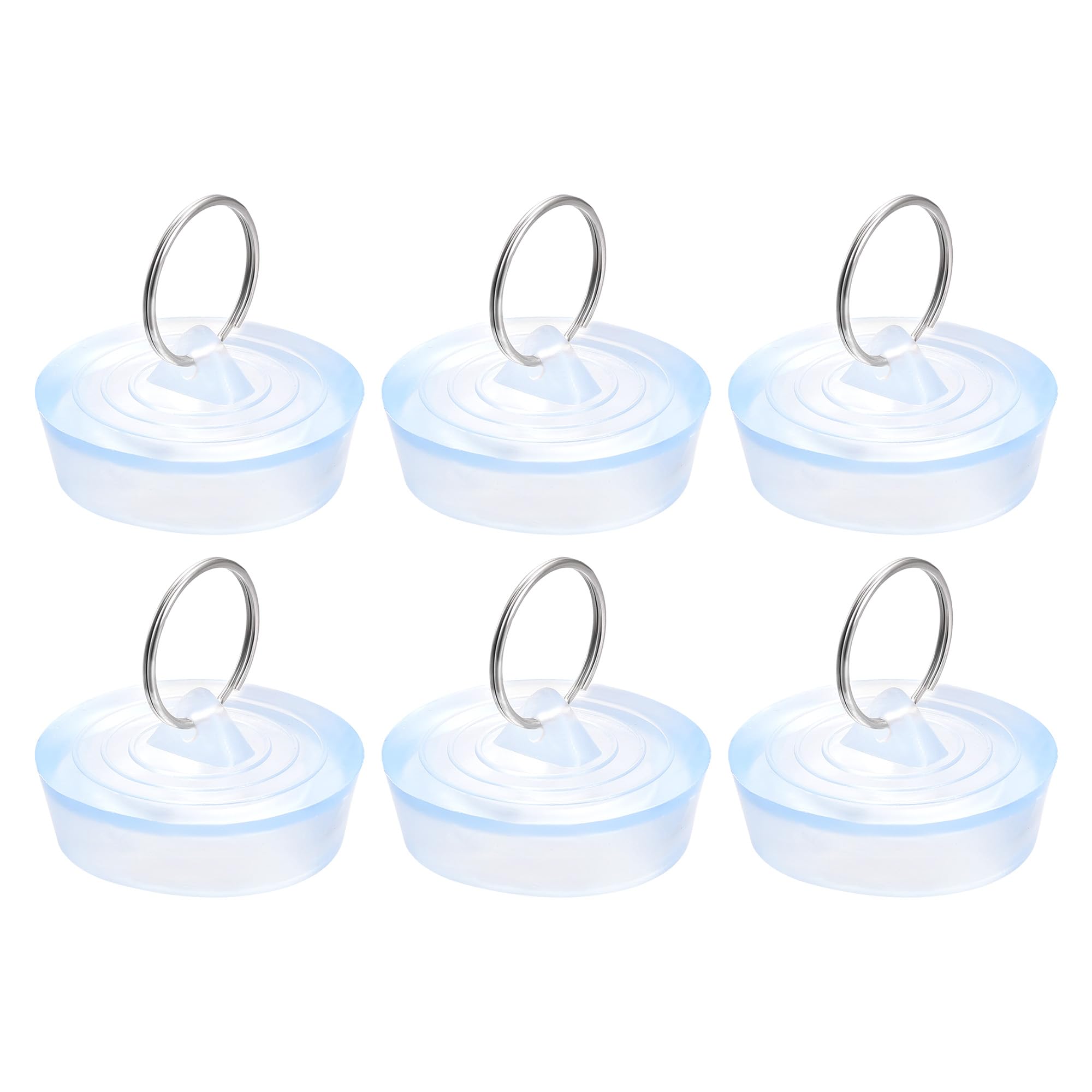 Bouchon d'évier pour stopper les fuites de bonde 3,5-4,4 cm | Solution 6 pièces