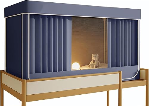 Bed Tent for Twin Bunk Bed - Portable Canopy Sensory Tent for Indoor Use - Fits Standard Bunk Bed Frame Ideal for Privacy and Dream Play