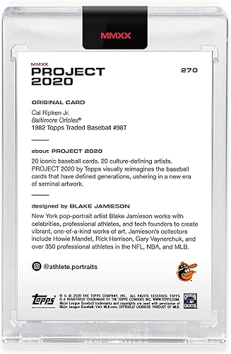 Miniatura 2 de Topps Proyecto 2020 Card 270-1982 Cal Ripken Jr. de Blake Jamieson