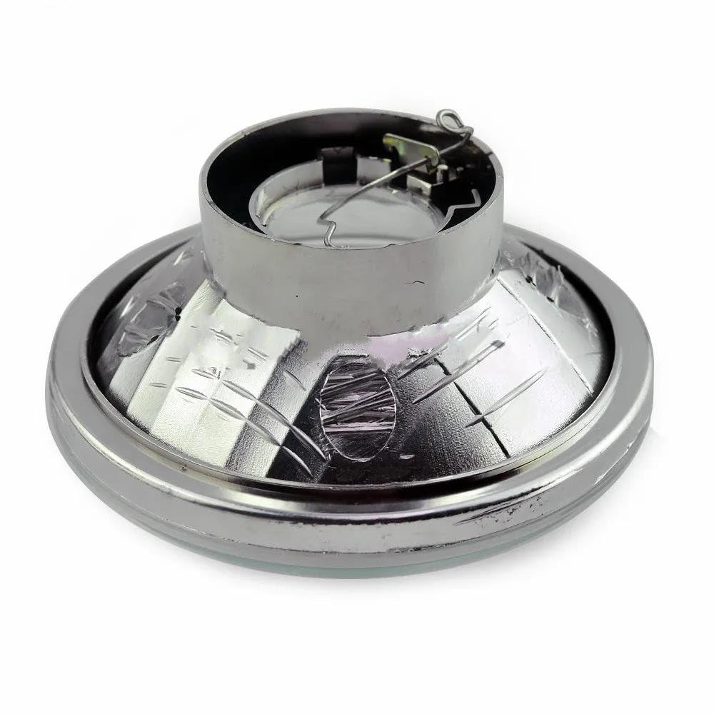 Pour Lentille En Verre Phare Avant Moto Universel 5.75 Pouces