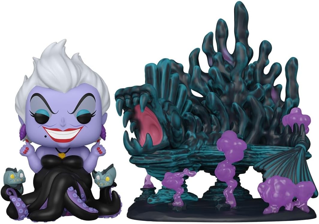 Funko POP Towns: Villains - Ursula's Lair - Disney Villains - Collectable Vinyl Figure - Gift Idea - Official Merchandise - for Kids & Adults - Movies Fans - Model Figure for Collectors and Display