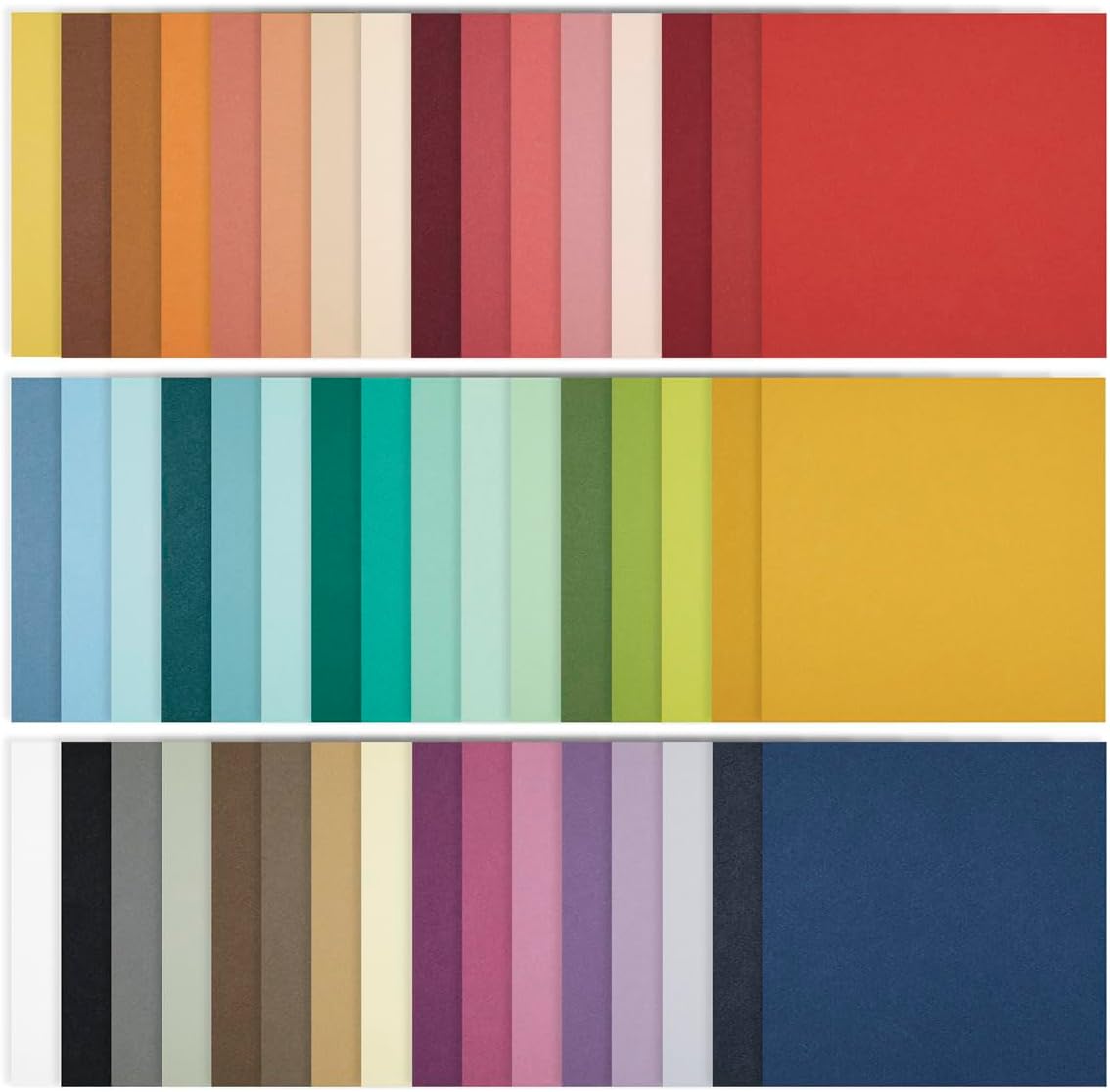 Spellbinders Full 48 ColorWheel Cardstock (8.5 X 11 Inches)