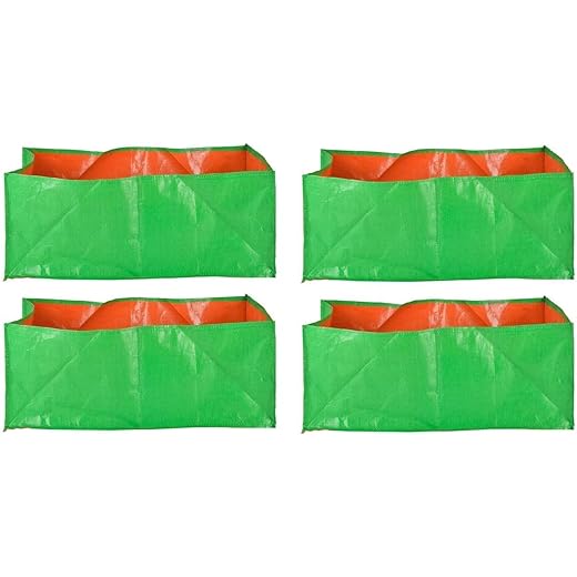 MASHKI Garden Growbag Rectangular 16x10x8 Inches