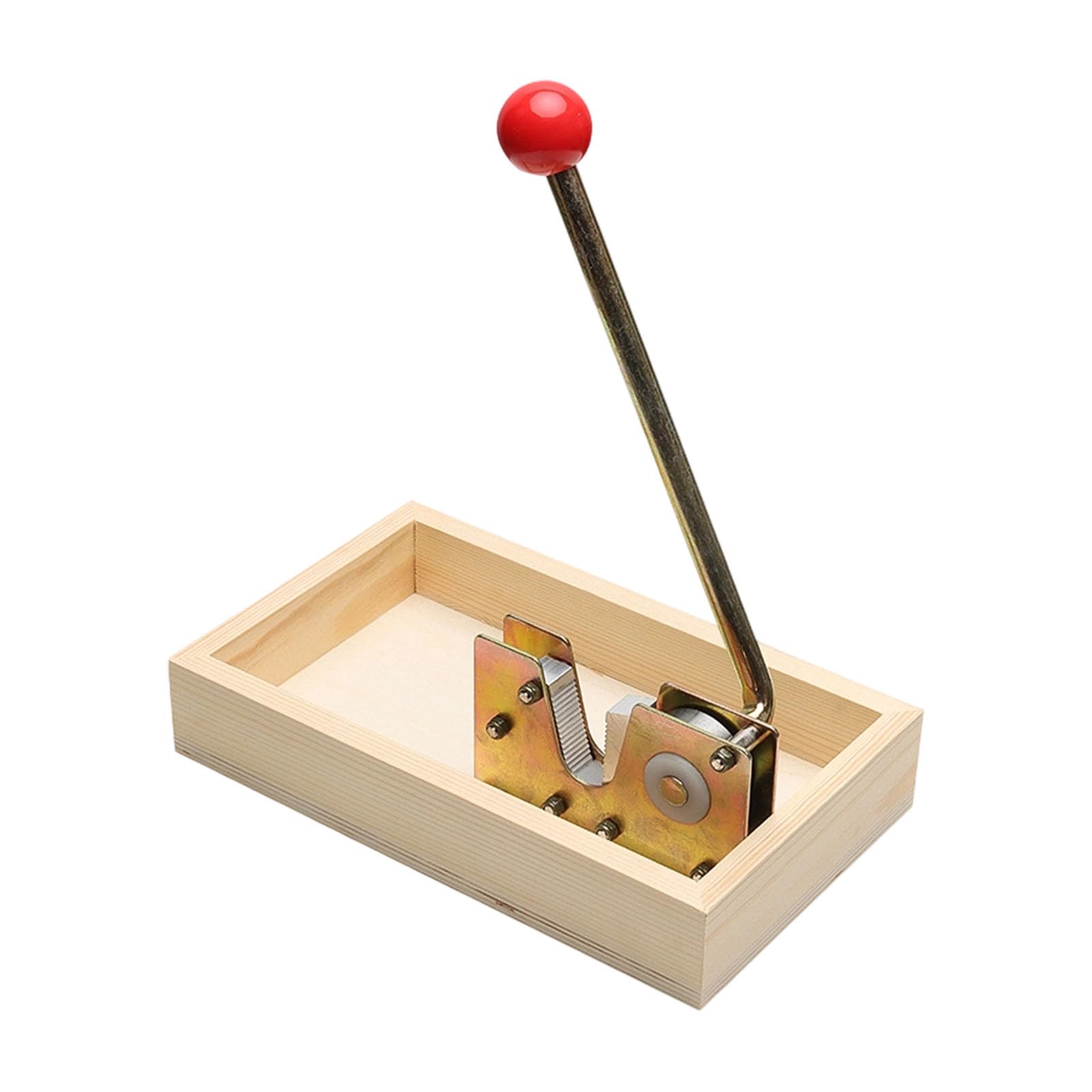 Xjdzineq Multifunctional Nut Sheller Tool for Almonds Hazelnuts Pistachios Nonslip Grips Kitchen Gadget with Wood Metal Construction Wooden Metal Nut Crackers Opener Tool