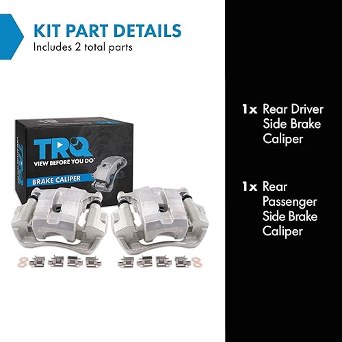 Vista 1263 de TRQ - Juego de pinzas de freno delantero