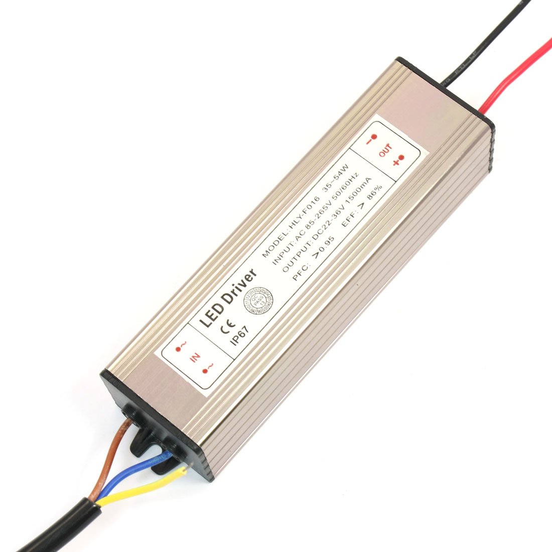 trasformatore, Convertitore di Potenza for Driver LED Impermeabile da 85-265 V CA a 22-36 V CC da 35-54 W