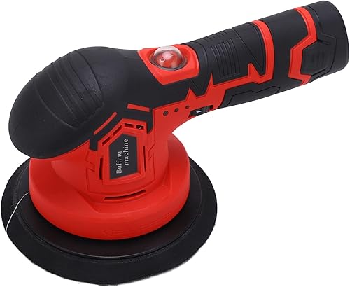 Kit de bocina de amortiguador, pulidor eléctrico de 2500 a 5000 rpm, enchufe de EE. UU., 100-240 V, velocidad variable, pulidora rotativa orbital