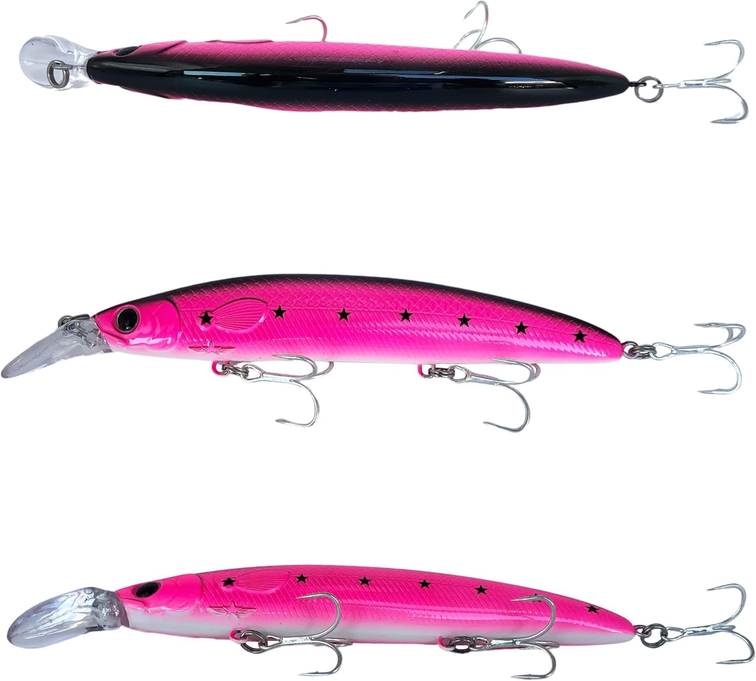 Battlestar 115 Jerkbait–Slow Floating, Long Casting, Realistic Action Fishing Lure for Saltwater & Freshwater – Ideal for Halibut, Sea Bass, Calico &