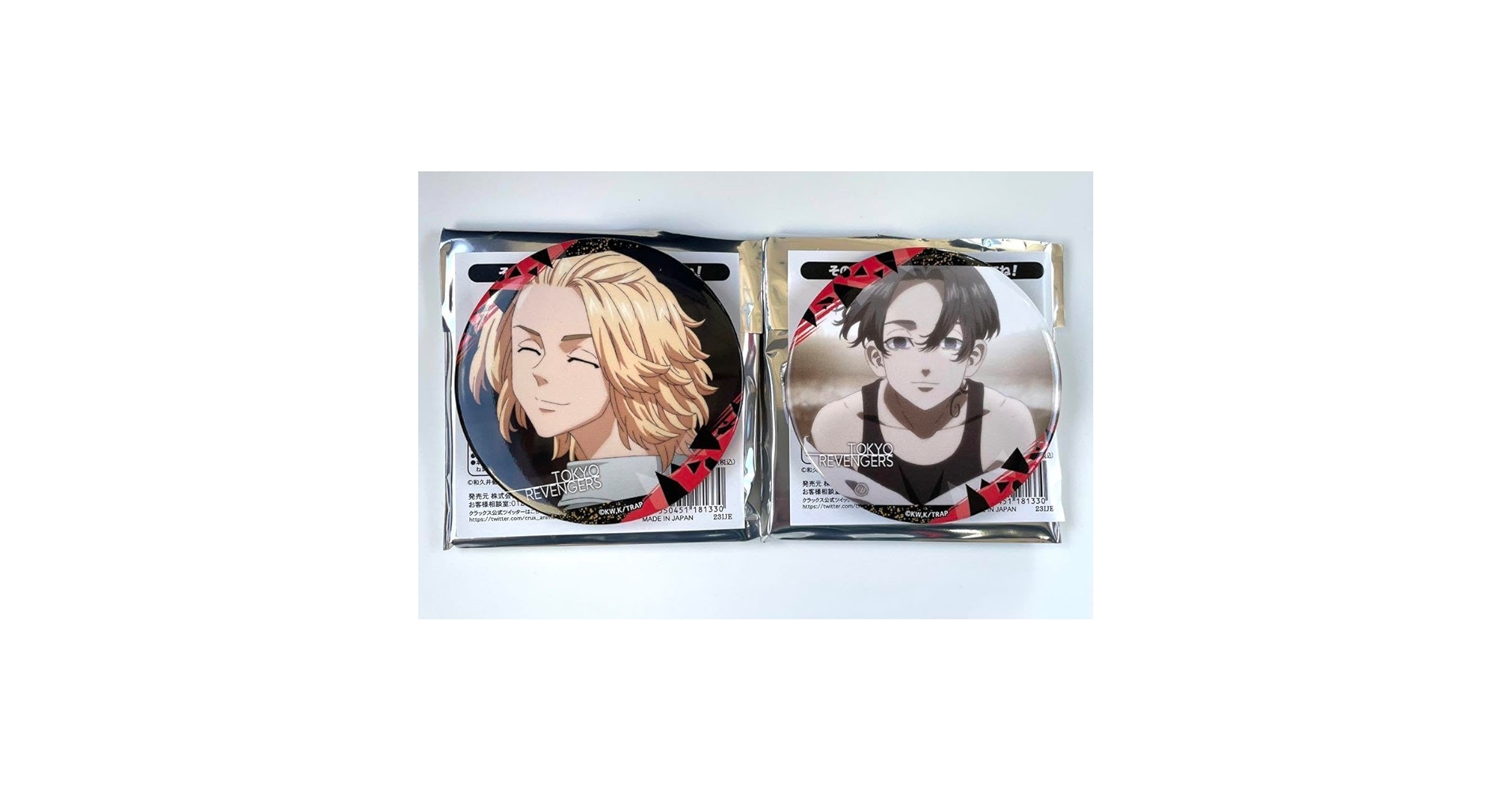 東京リベンジャーズ　佐野万次郎　Light & Shado フィリピン　缶バッジ 東京リベンジャーズ 佐野万次郎 Light & Shado フィリピン 缶