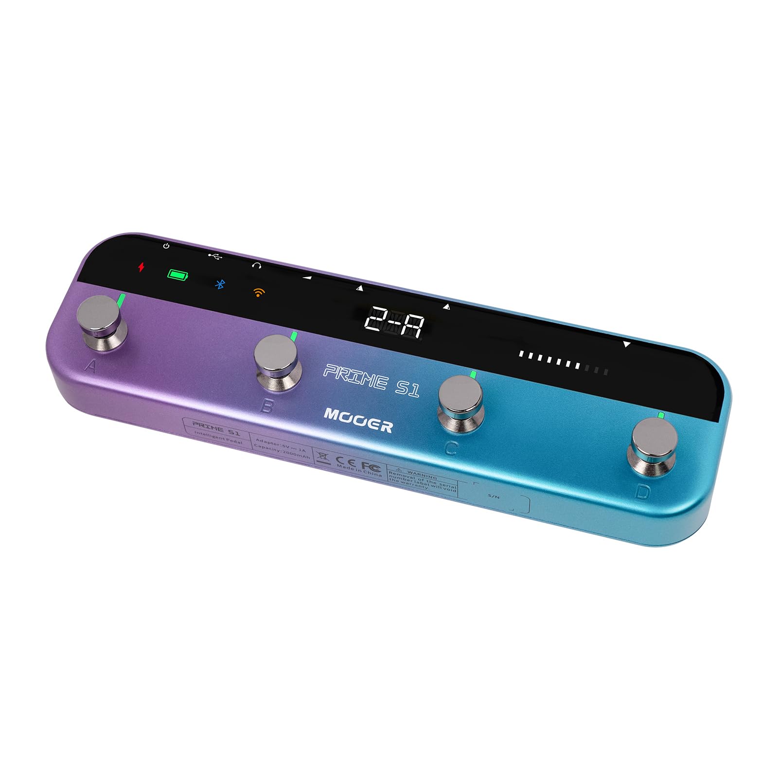 Mooer Prime S1 - Pedale intelligente Multi Effects Floor Stompbox