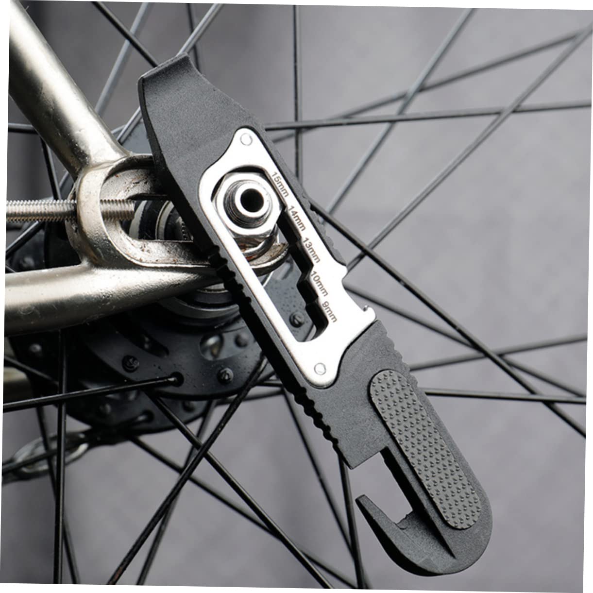 Sosoport Kit di Riparazione Strumento di Riparazione dei Pneumatici Leva per Pneumatici per Bici Strumento per La Riparazione della Bicicletta Cucchiaio per Pneumatici Nero Ferro da Stiro