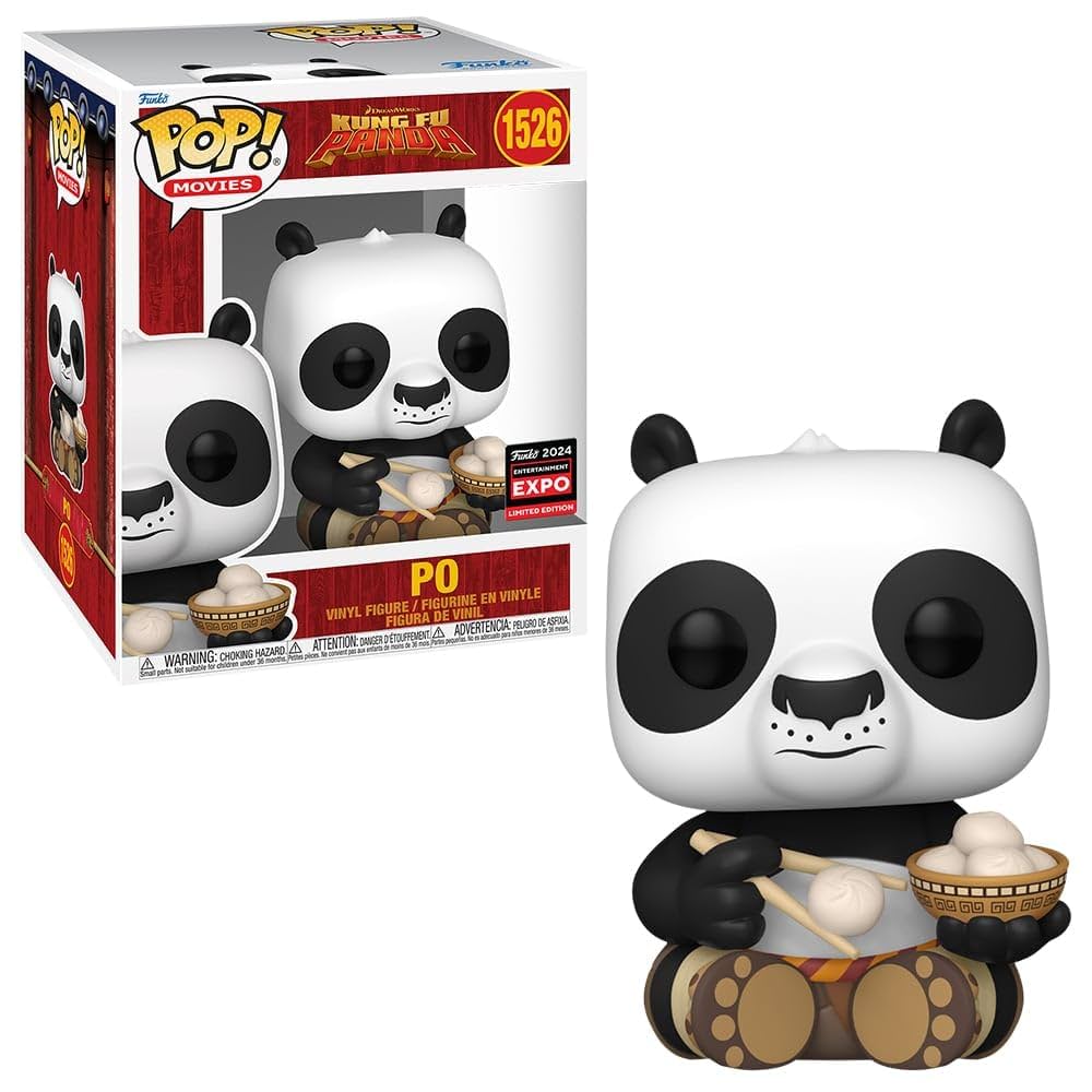 FUNKO - FUNKO POP!  カンフーパンダ　ポー限定 Kung Fu Panda Funko POP Exclusive | 6 Inch Kung Fu Panda