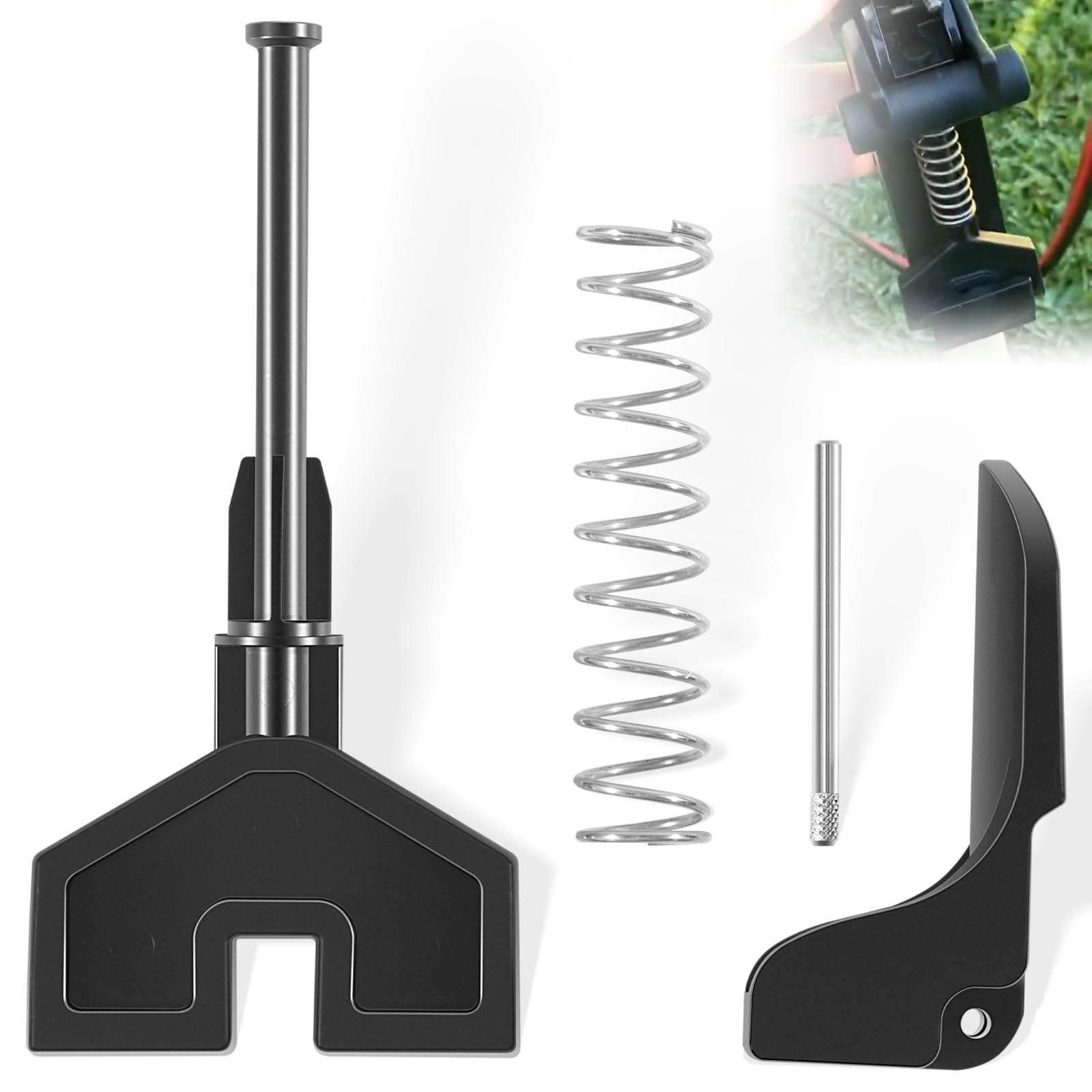 Bonbo 2063605 T-Bar 2067201 Leva Inclinabile 2060515 Pin 2062706 Kit Molla Adatto per Minn Kota, per Motori Trolling dal 1998 ad oggi (non adatto per Traxxis)