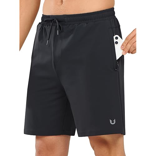 NORTHYARD Men's Gym Shorts 7" Soft Breathable Athletic Basketball Shorts with Pockets, Elastic Waist for Workout