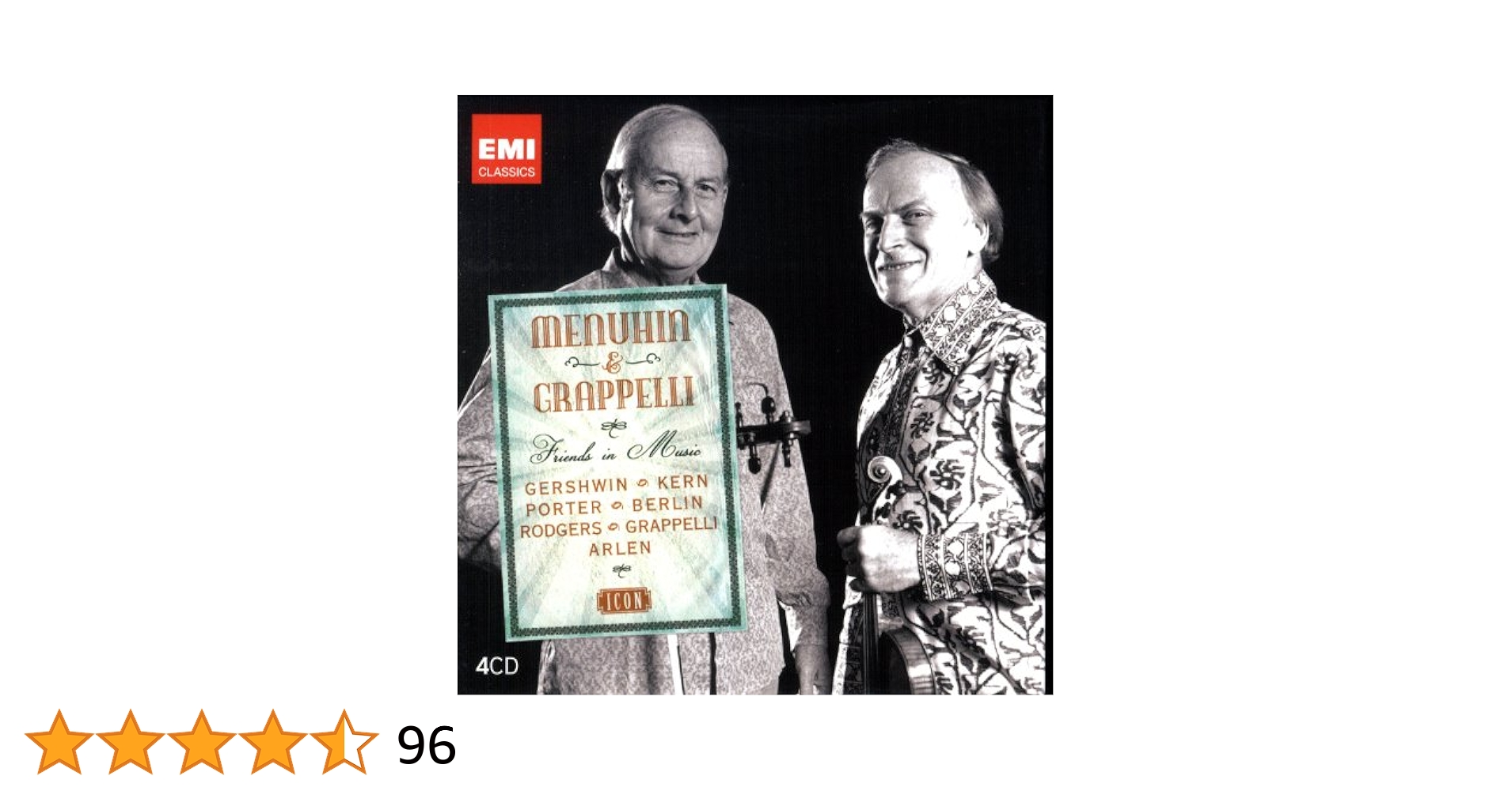 Amazon.co.jp: Icon: Menuhin & Grappelli: ミュージック