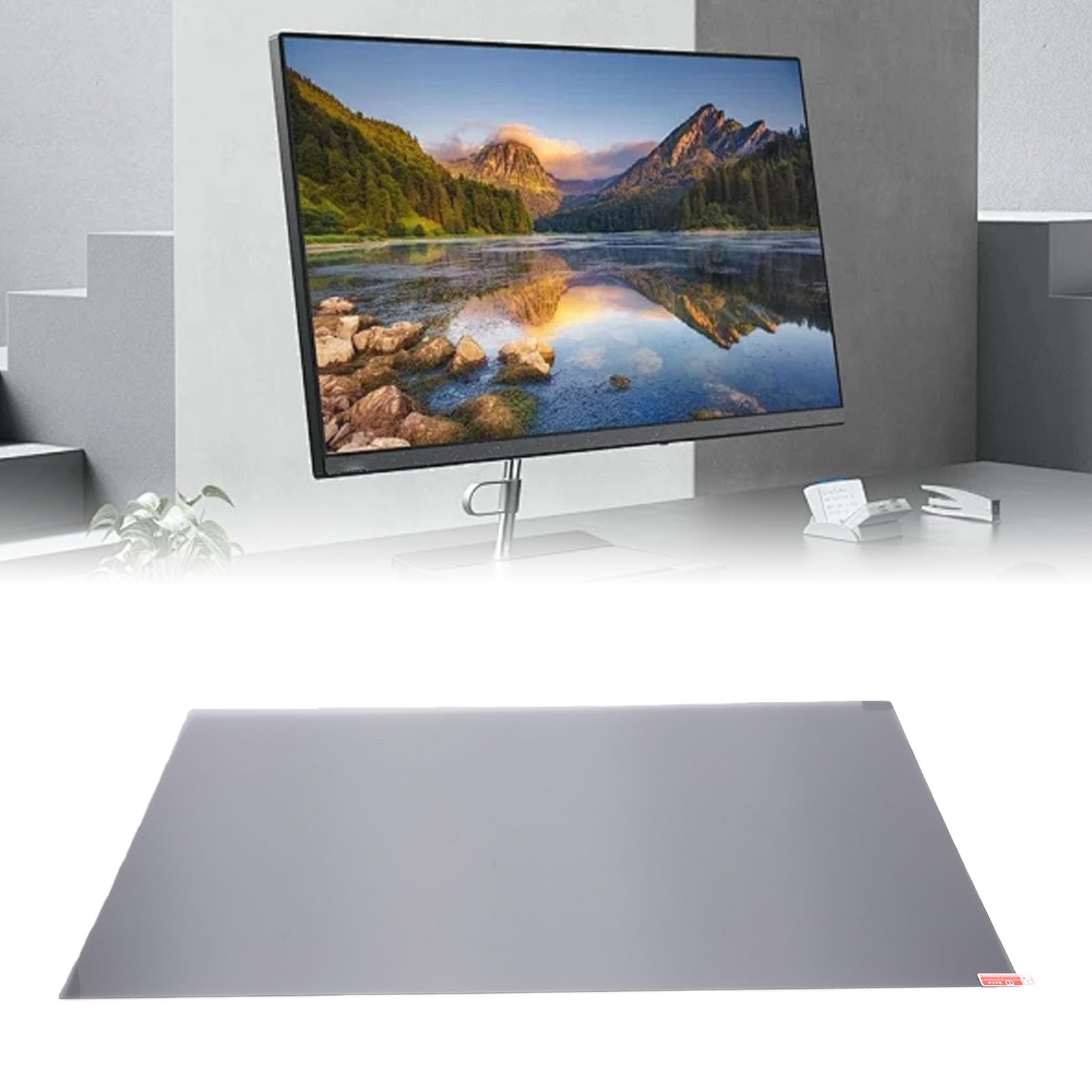 Filtro de pantalla de privacidad de computadora de 23,8 pulgadas para monitor, protección ocular 16:9, protector de monitor de computadora antideslumbrante, accesorios de