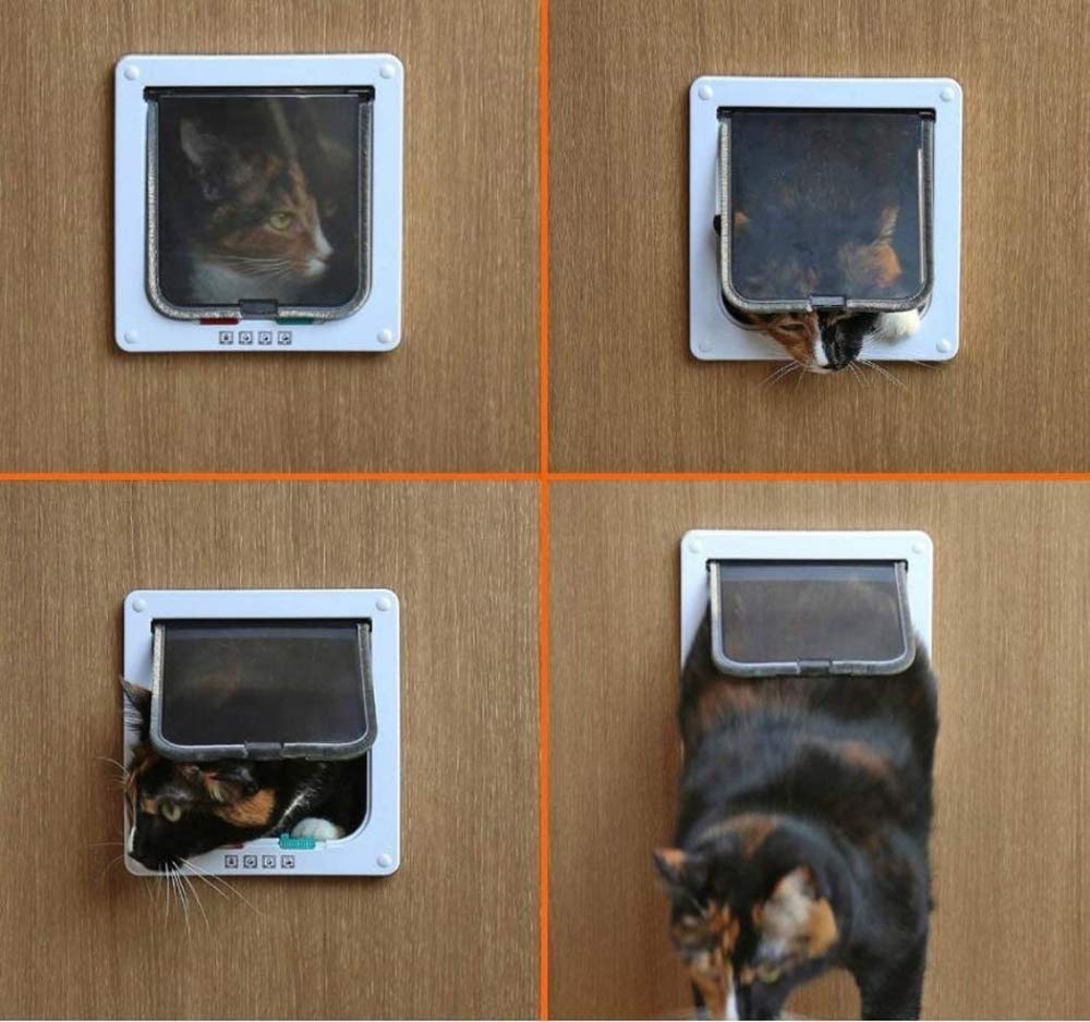 CLQ Katzentür Katzentür Hundetür der Eingang und Ausgang Haustiertür Haustierzubehör Easy Install Tunnel Extender für alle Haustiere