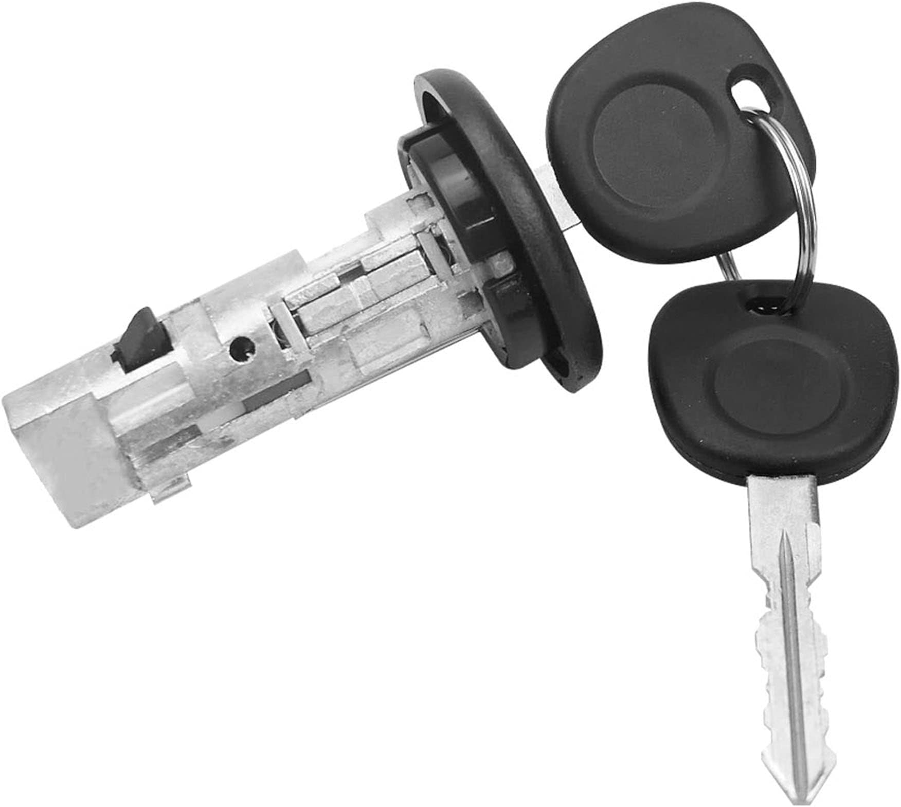 Automatic Transmission Lock Cylinder New Chevrolet OEM Ignition Switch Lock Cylinder 2 S 2 Keys - Black Finish Door Lock Cylinder - Foto 2