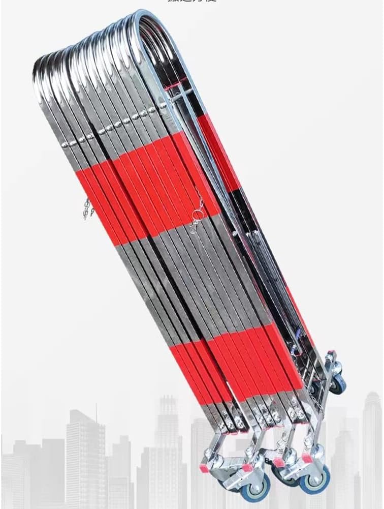 XXIOJUN Mobile Barricade Portable Expanding Safety Barrier