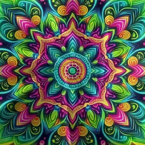 Parure de lit mandala unique en microfibre premium avec fermeture éclair pour lit double - 8