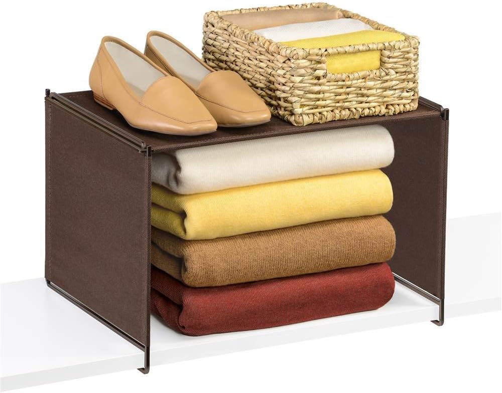 Lynk 640121 Vela Closet Organizer Extra Shelf-Bronze (17.1 L x 10.9 W x 10.9 H)