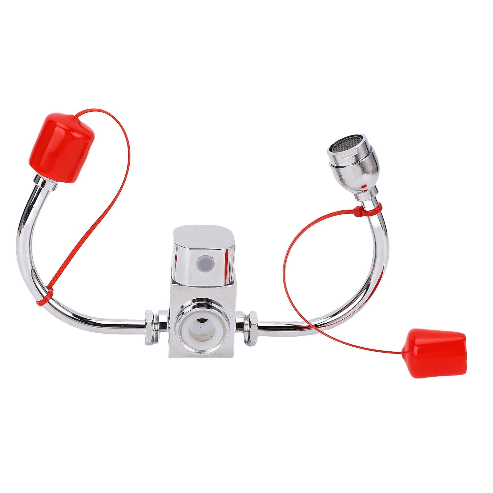 Kit de Lavado de Ojos de Emergencia, Duradero, lavaojos Giratorio de 360 ​​Grados para Laboratorios, Material de latón