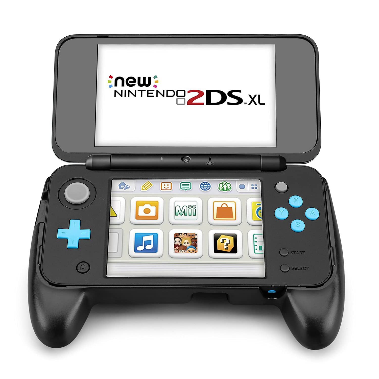 yufulai Comfort Anti Slip Handle Console Grip for NEW 2DS XL, Hand Grip Compatible for New Nintendo 2DS XL