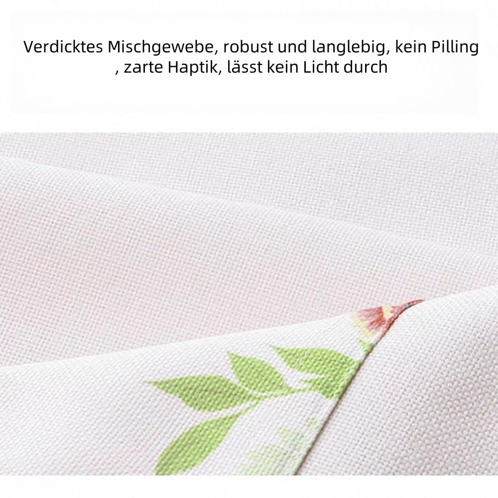 Schrank Staubdichter Vorhangzum Schieben Mischgewebe aus Baumwolle und Leinen Bequem und hautfreundlich guter Fall mit Gleitschienen Geeignet für Kleiderschränke und Schränke(O,140cm*100cm)