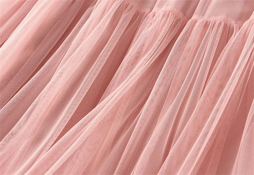 Women Maxi Mesh Skirt All Season A-Line Skirt Ruffle Long Tulle Party Skirts High Waist A-Line Skirts3