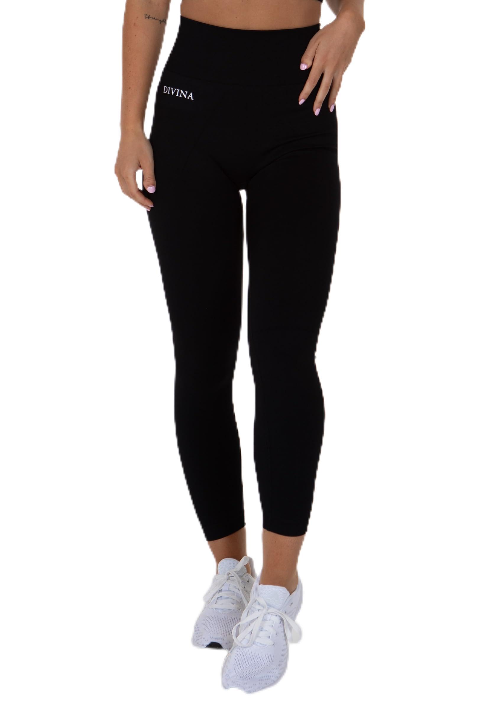 Divina Seamless Scrunch Tights Nani, Perfekte Leggings für Training, Yoga, Spaziergänge und den Alltag.