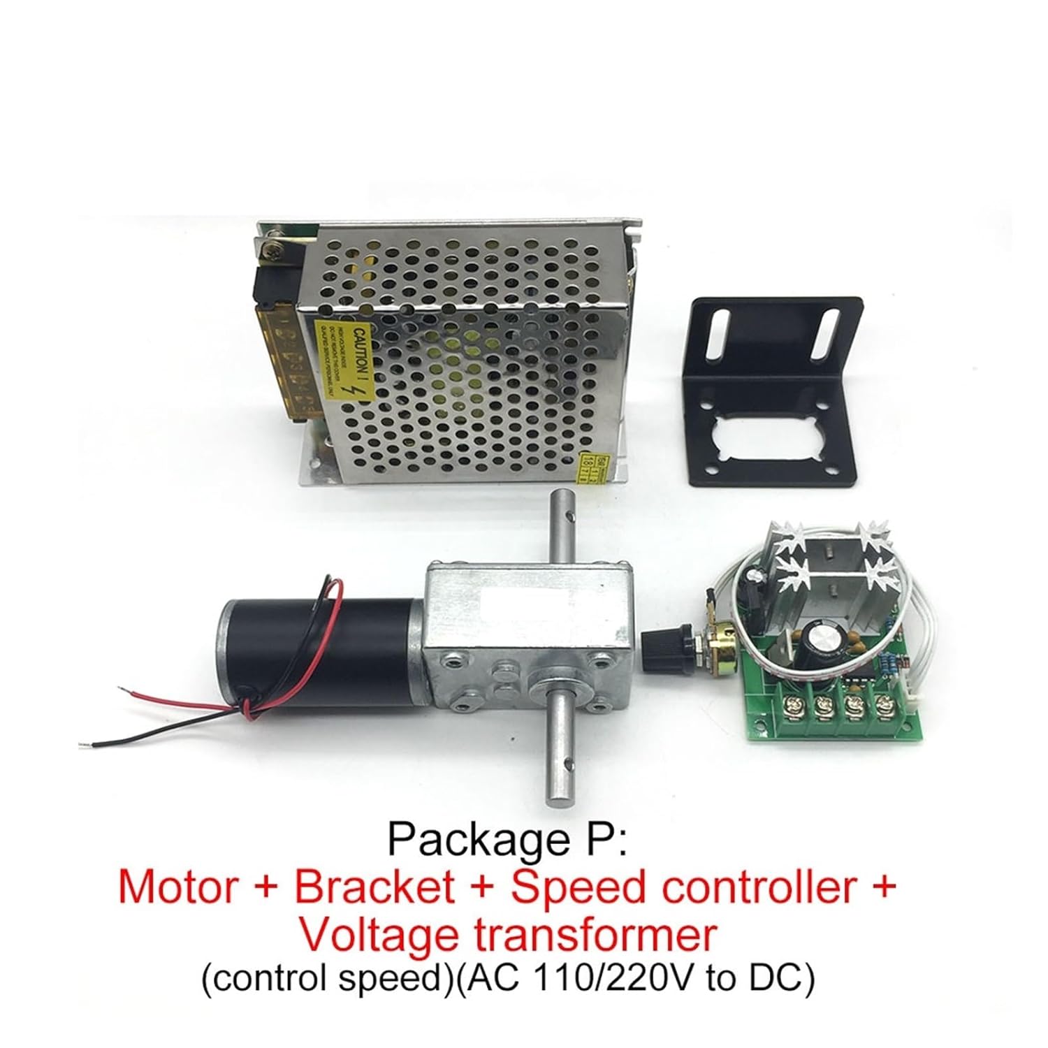 Double Shaft 33MM Length 5840-31zy DC 12V 24V Worm Gear electronic