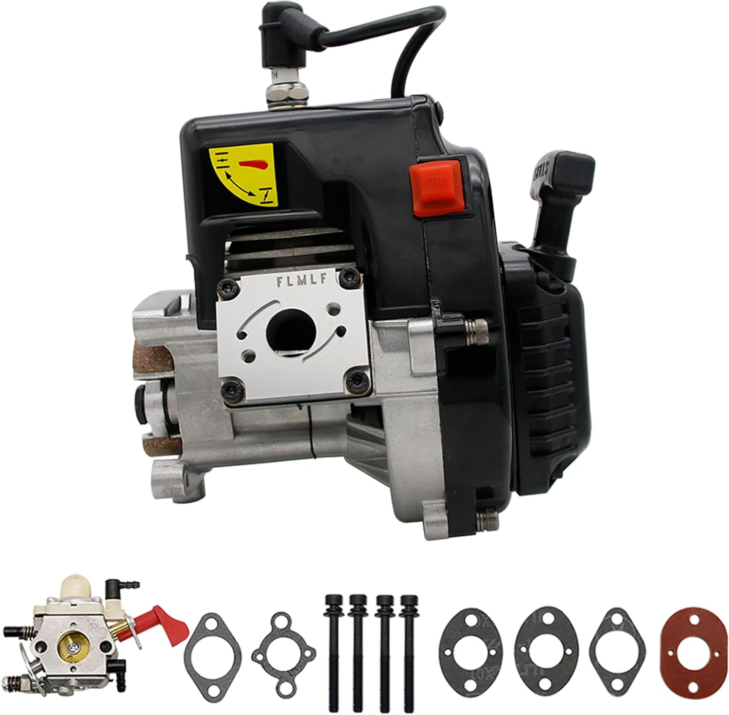 Amazon.com: FLMLF 32CC 11HP Professional Reed Engine with Carb 1191 for ...