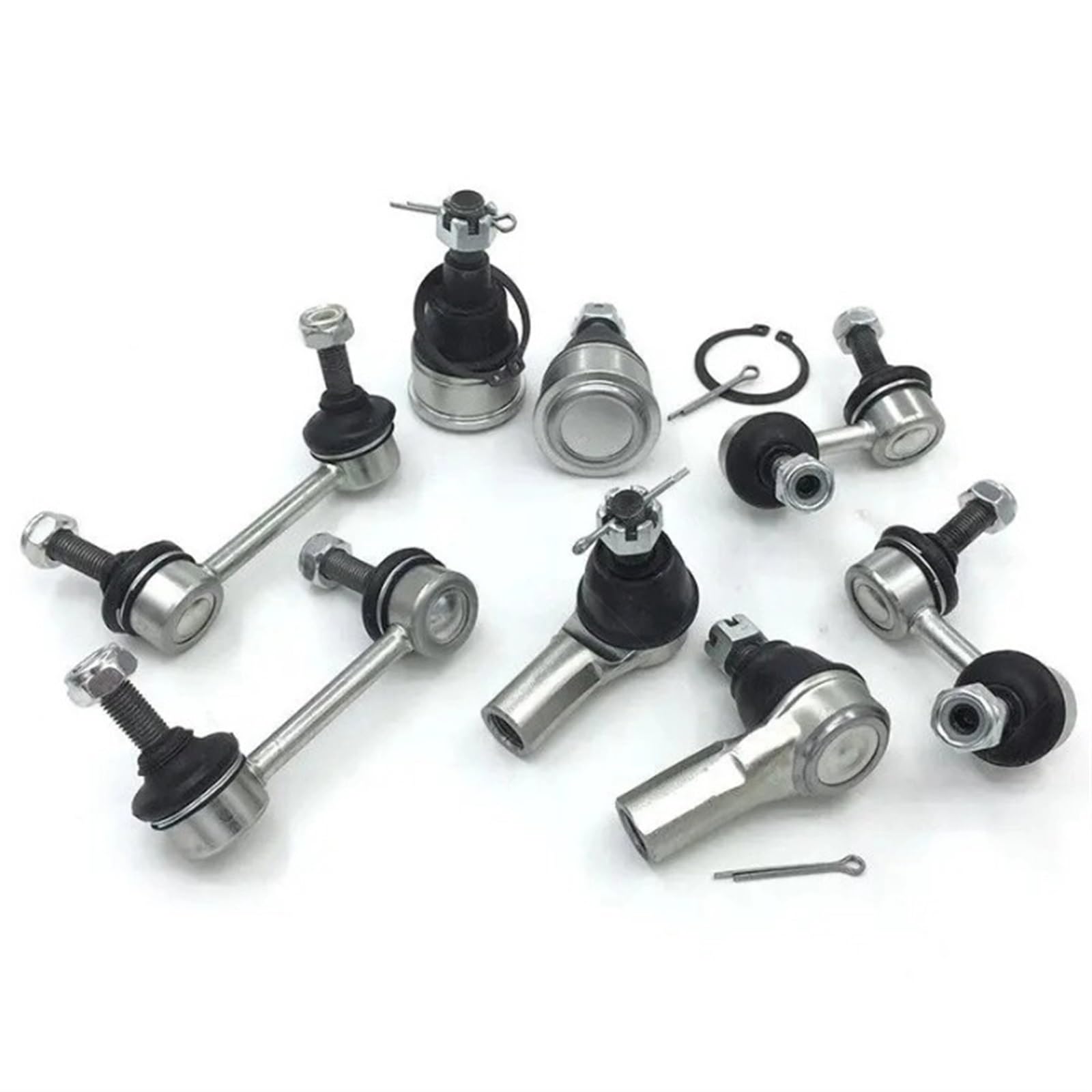 12 pezzi Giunto sferico del braccio di controllo anteriore Giunto sferico interno esterno compatibile con CR-V 2002 2003 2004 2005 2006 2WD
