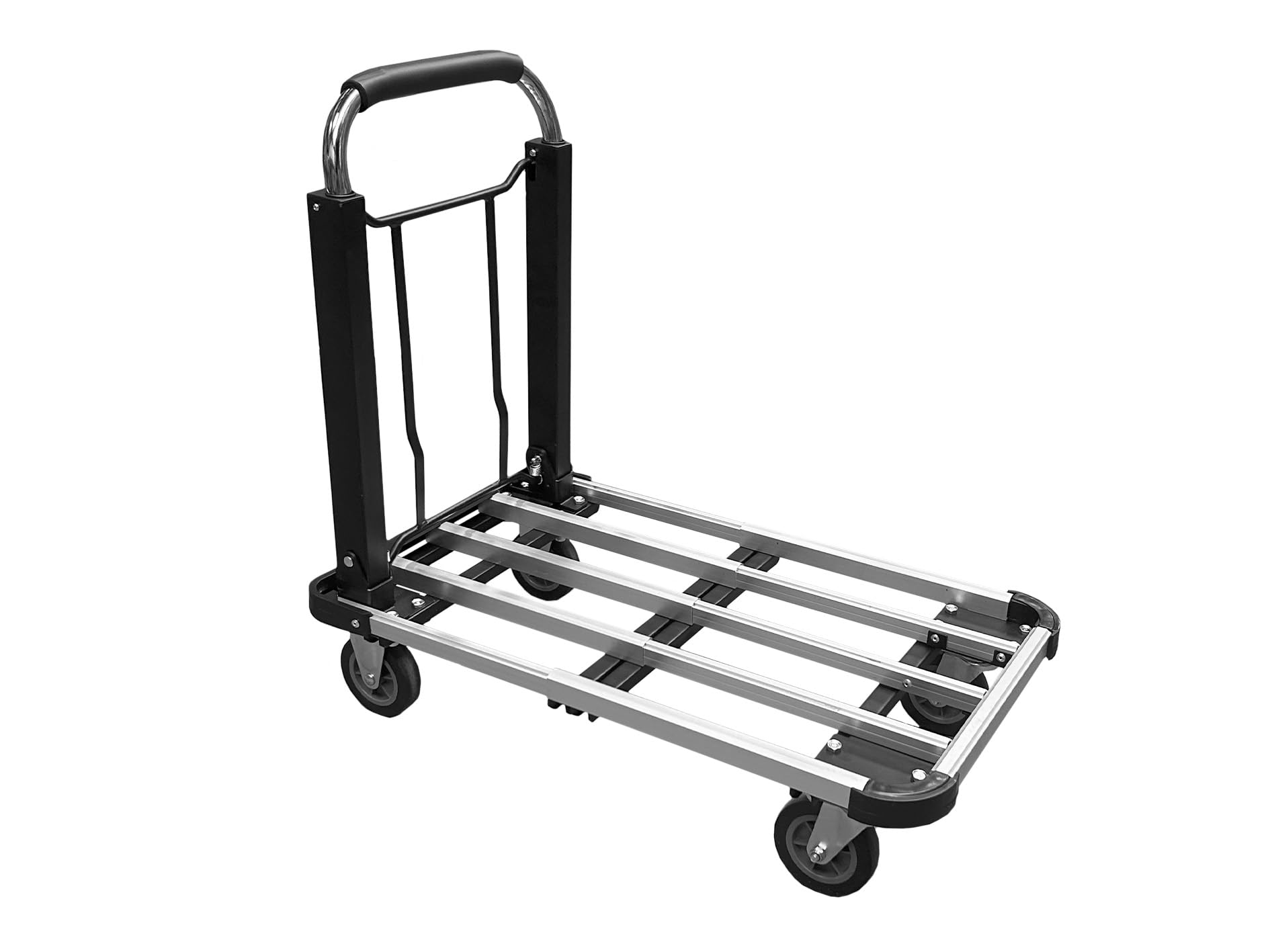 Chariot à plateforme pliable | Capacité de charge de 150 kg | 1 pièce | Solution de transport robuste et peu encombrante pour entrepôt, atelier et maison