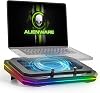 Dell Alienware M18 R2 R1 18 Gaming Laptop Cooling Pad Heat Dissipation Monster Cooler with Powerful Turbo Fan Fast Cooling 6 RGB Light Mode Touch Start