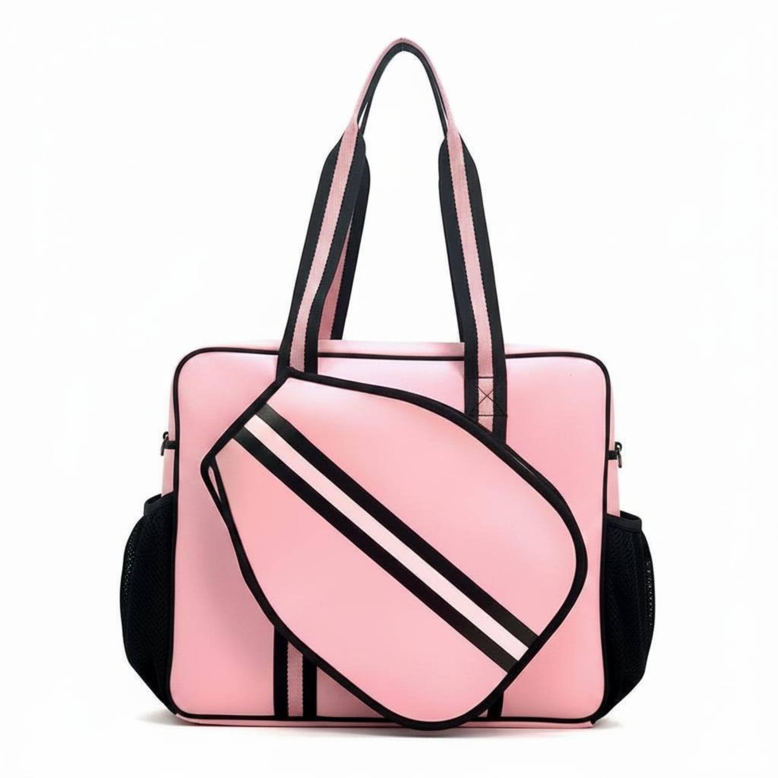 Funda de Pala de Pickleball Bolsa Deportiva Estuche Portarrolla Maletín con Gran Capacidad 20L Neopreno Antihumedad con Compartimentos para Botellas y