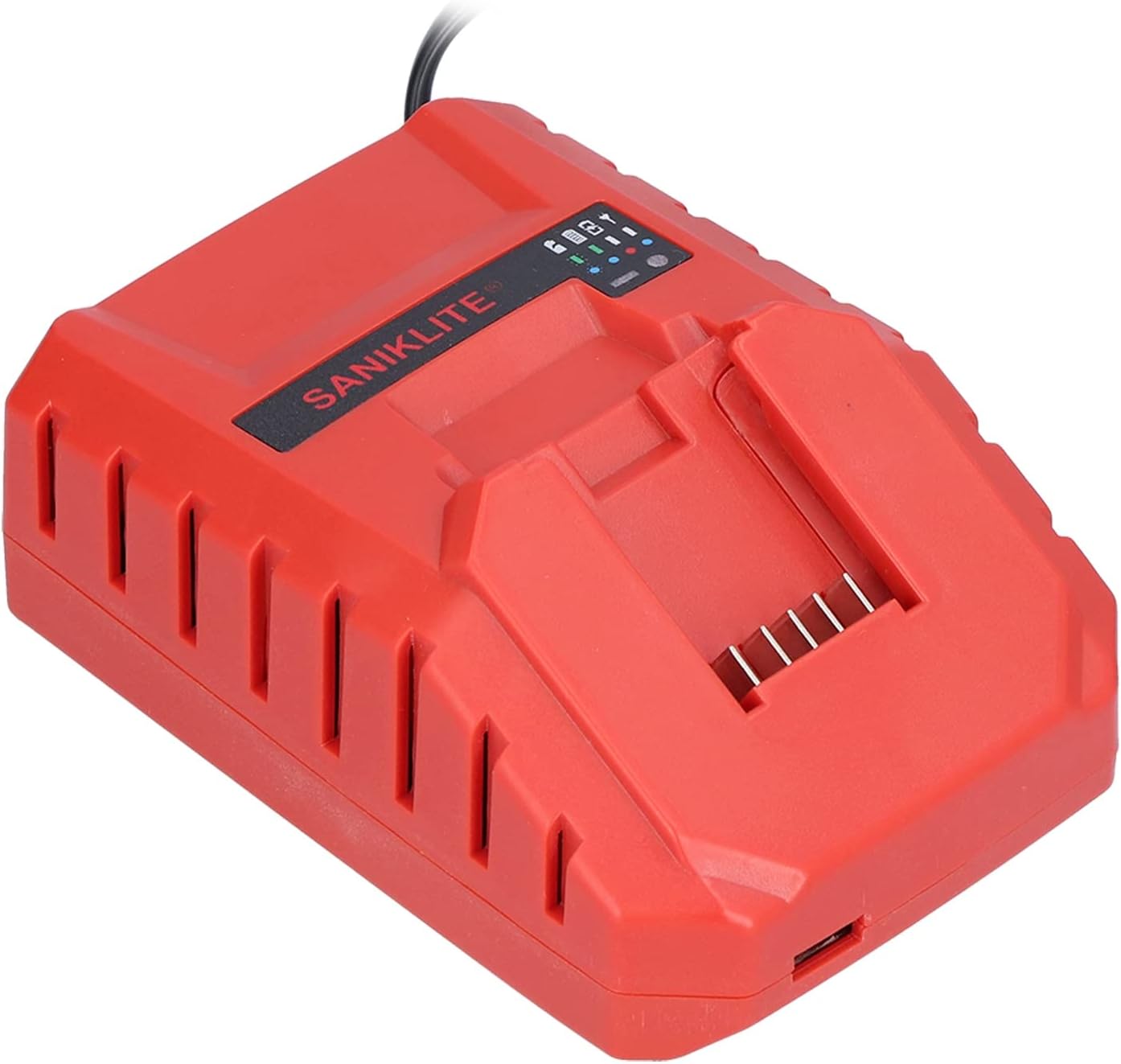 Hilti Charger 12v Hilti Battery Charger 110v 240v 50/60hz Nail Gun 100‑240V Battery Charger Replacement Hilti Tool Portable Charger Power Tool Accessories for Cargador Hilti C4/12‑50(US Plug)