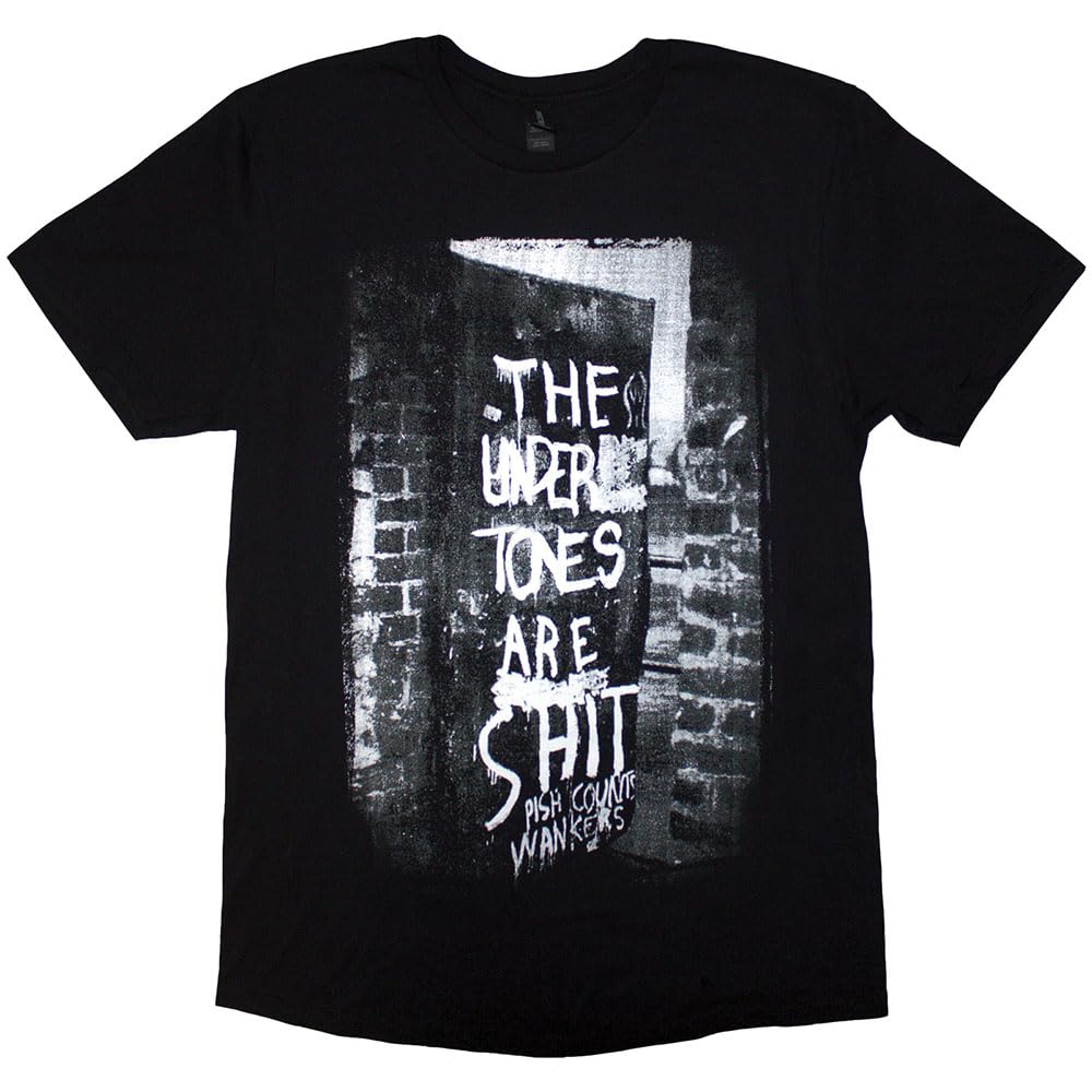 Rock Off officially licensed products The Undertones Graffiti T Shirt XL Black