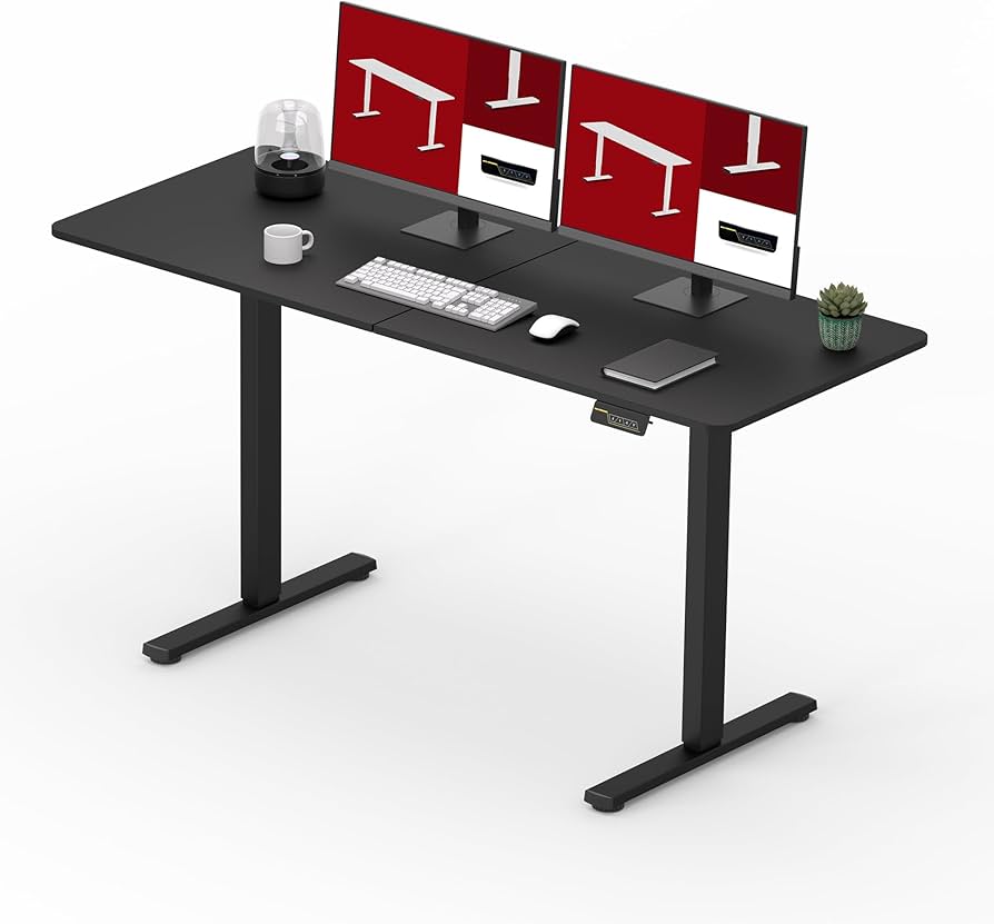 Amazon | SANODESK 昇降デスク FQシリーズ 収納フック付き 電動昇降 