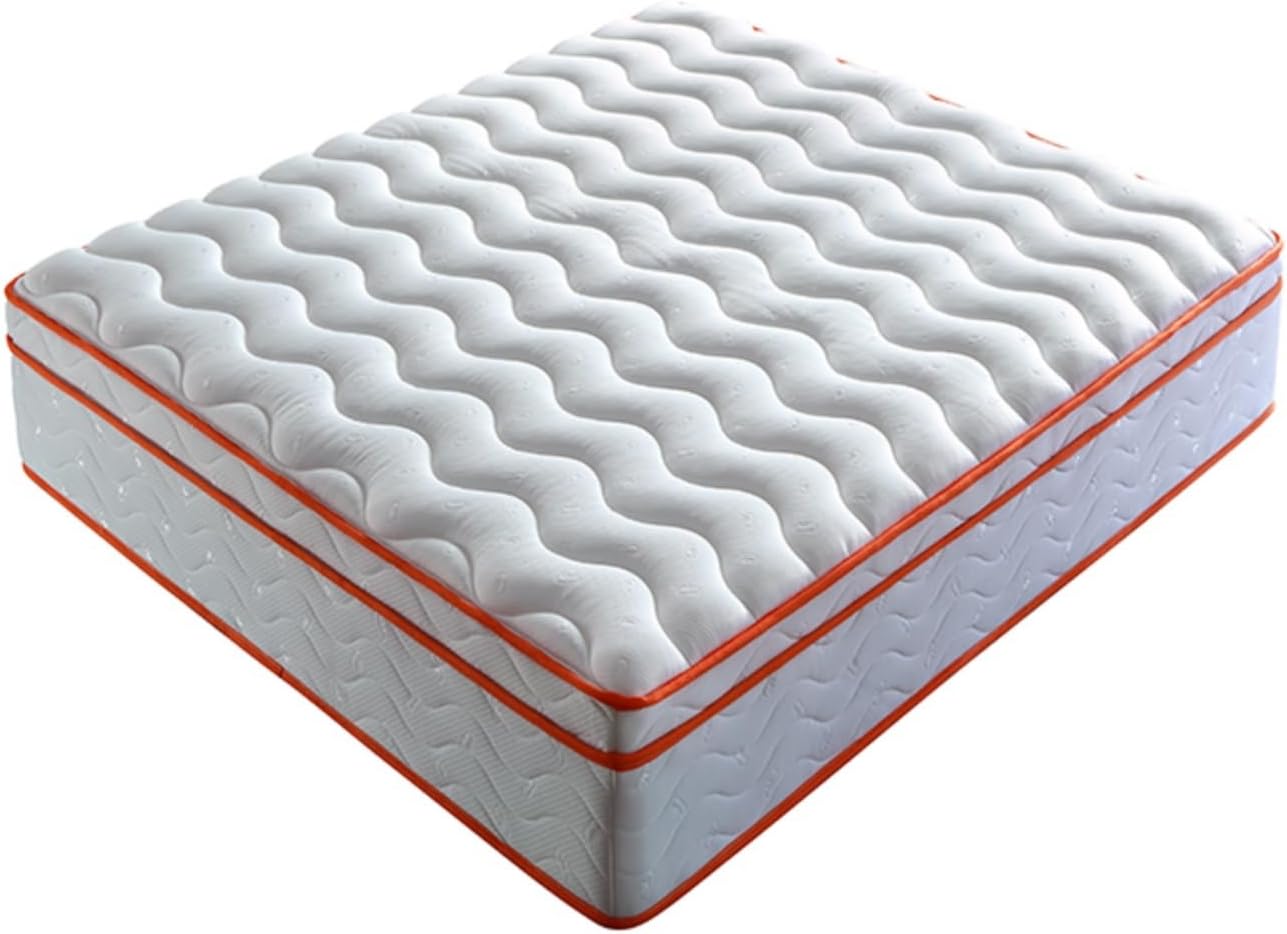 Home Innerspring Mattress Full Mattress in a Box with Certipur-US Certified Pocket Spring, Pressure Relief, Mattress with Supportive Memory Foam, Motion Isolation for Better Sleep