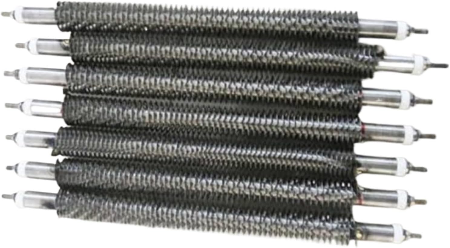 220V 1500w Industrial Electric Air Fin Straight Tube Resistance Heater(220v 800w 800mm,Pipe diameter 12mm)