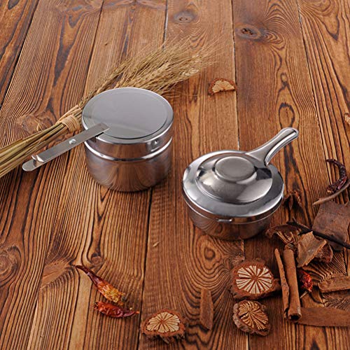 BESTONZON Cadeira de suporte de combustível de aço inoxidável para bufês e eventos de alimentação (p