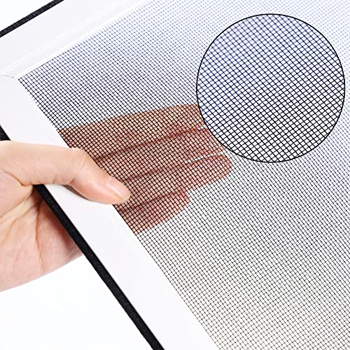 Baflotex Adjustable Window Screen, Window Screens Expandable, Replacement Window Screen With Aluminum Frame, Fiberglass Screen Mesh, Privacy Window Screen Mesh, Slide Window Screen-1424-1 #TOP3